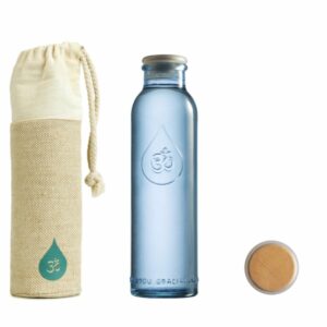 BOTELLA DE VIDRIO RECICLADO 50.1 CL OM WATER GRATITUDE MINI - Imagen 3
