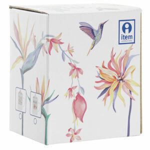 TAZA INFUSIONES CRISTAL Y PORCELANA "TROPIC" 300ML - Imagen 4