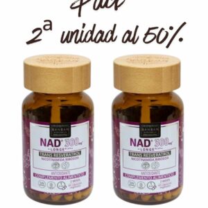 BANBAN NAD+ 300MG -LONGE PLUS- PACK 2ª UNIDAD AL 50%